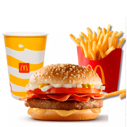 Combo Mediano McTocineta Cheddar